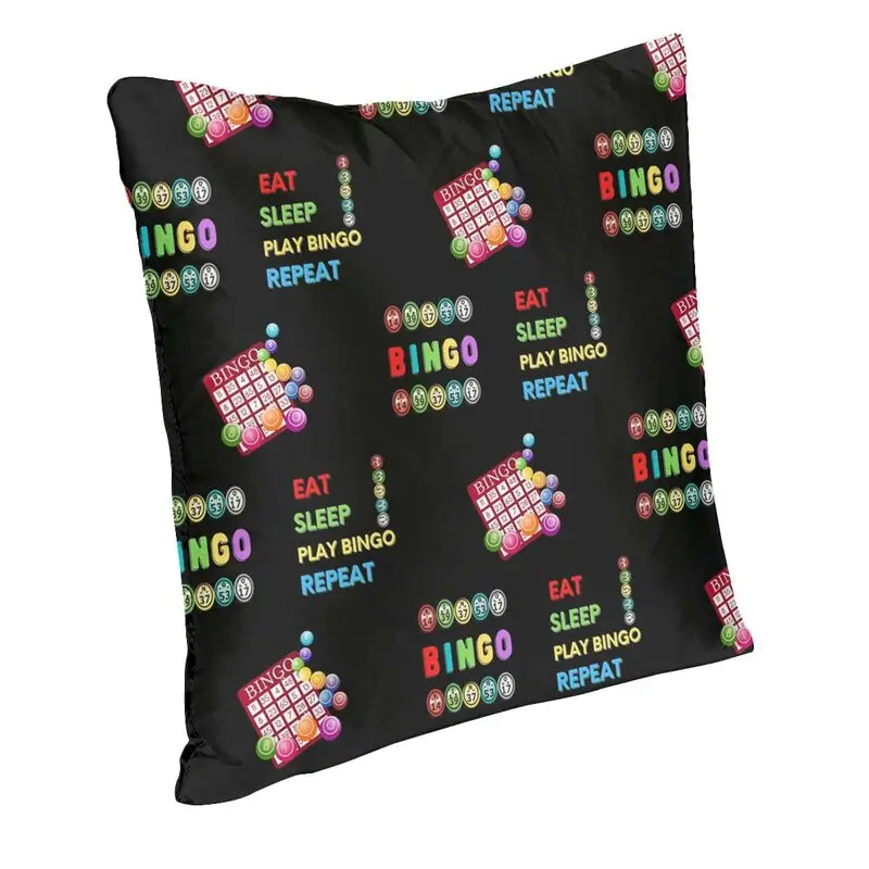 Best Play Bingo Game For Bingo Players Cushion Cover 40x40cm Velvet Throw Pillow Case Sofa Square Pillowcase Bedroom Decoration