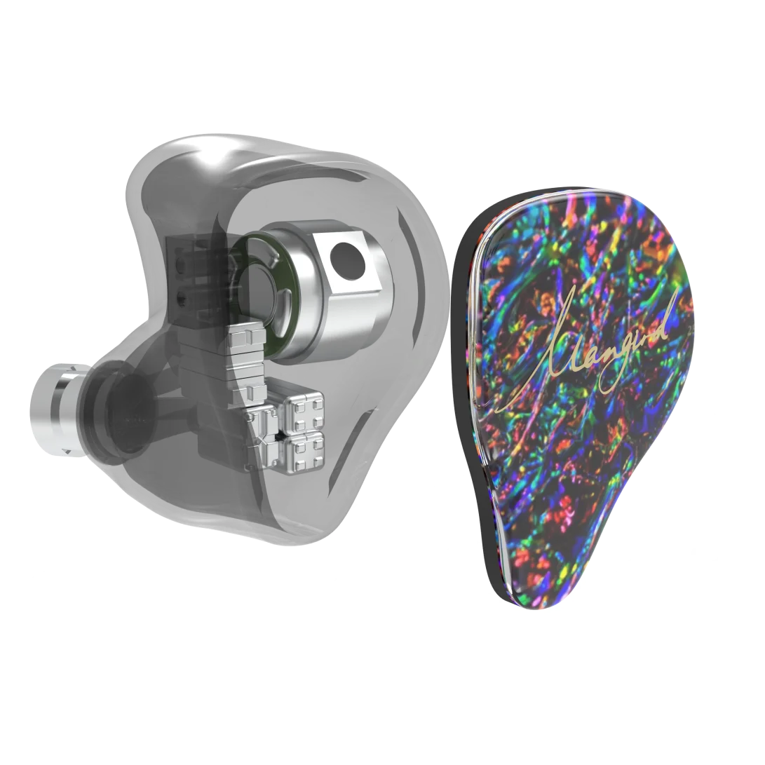 XENNS 망가이드 탑 프로 10 드라이버 하이브리드 IEM 이어폰 프리미엄 케이블 교체 가능한 커넥터 포함