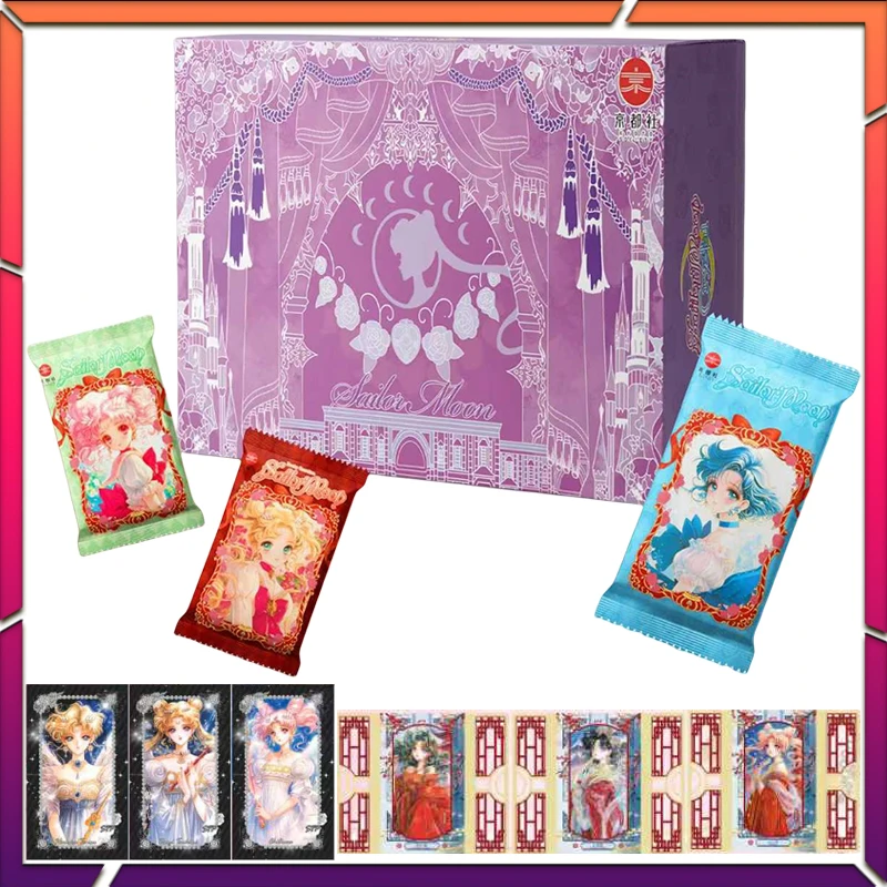 

Sailor Moon Collection Cards Pack Booster Box Anime Character Card Kid Birthday Gifts