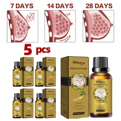 5Pcs Breast Enlargement For Women Breasts Lift Firming Fast Growth Bust Enhancement Chest Enlarge Essential Oil Female Hormone