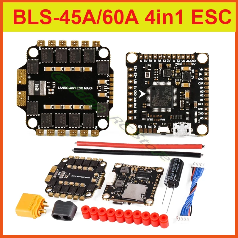 NEW BetaFlight/INAV BLS-45A/60A 4in1 ESC For RC FPV Drone Plane Quadcopter