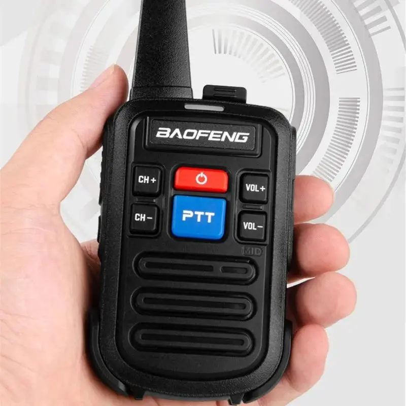 Baofeng BF-C50 جهاز اتصال لاسلكي صغير محمول مضاد للتدخل بطارية ذات سعة كبيرة في الهواء الطلق طويل الاستعداد الاتصال الداخلي الأصلي