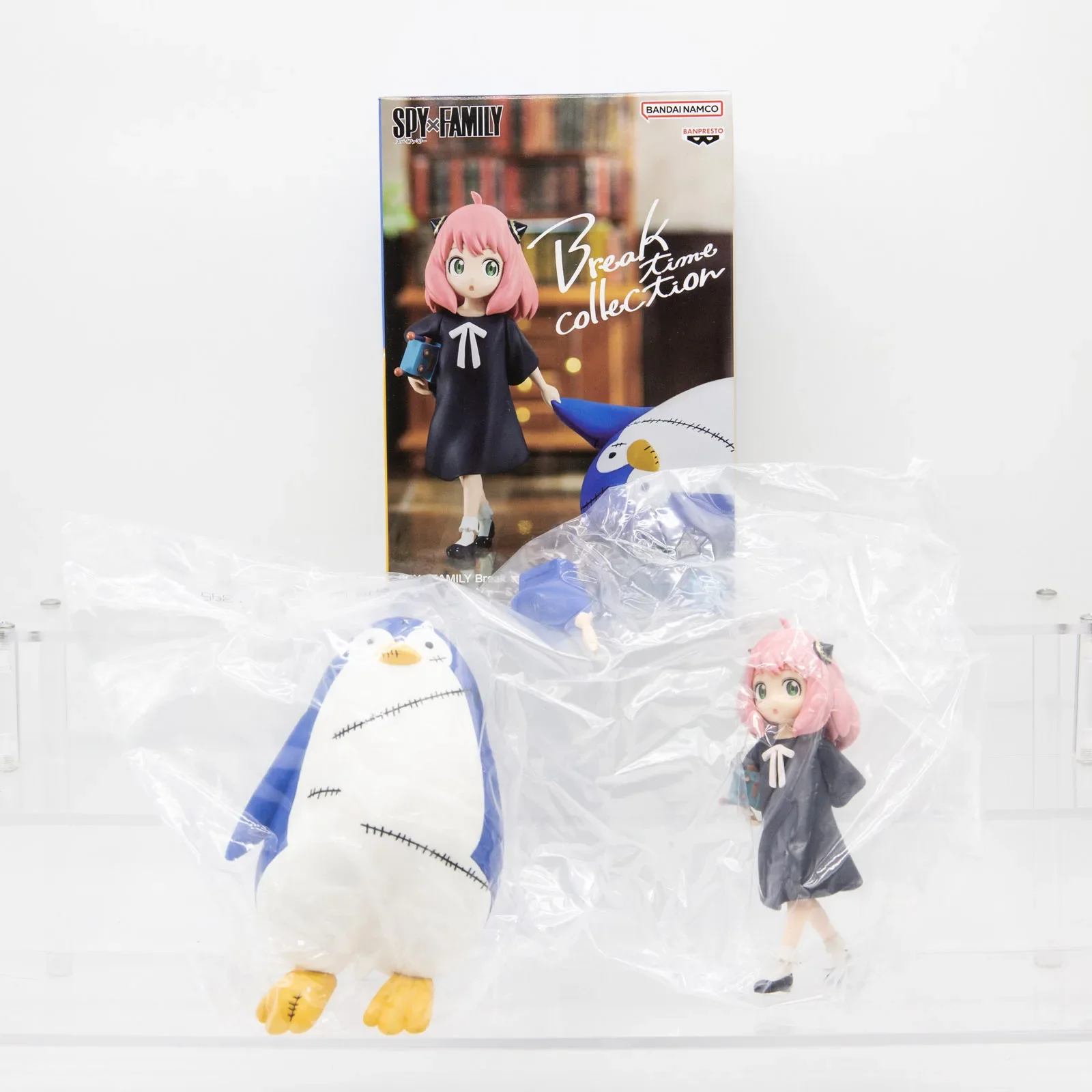 Bandai Namco Banpresto Spy X Family Break Time Collection Anya Forger Gifts Toy Model Anime Figures Collect Ornaments