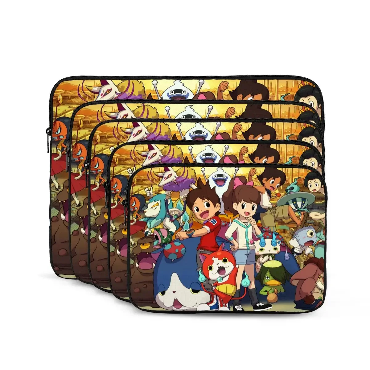 Yo Kai Watch Computer ipad Laptop Cover Case Laptop Sleeve Bag Portable Cover Fundas Pouch