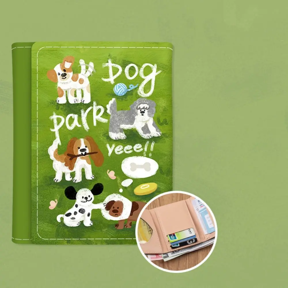 New Money Clip Women Short Wallet Cute Cartoon Triple Fold Women Clutch Multiple Card Positions Ladies Card Bag