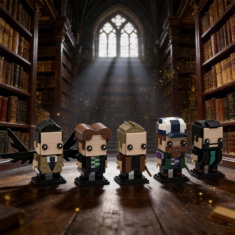 

MOC Сверхъестественное Фигурка Кирпичи Модель Сверхъестественное Сэм Винчестер Фигурки Строительные блоки Сборка Игрушки Детский подарок на день рождения