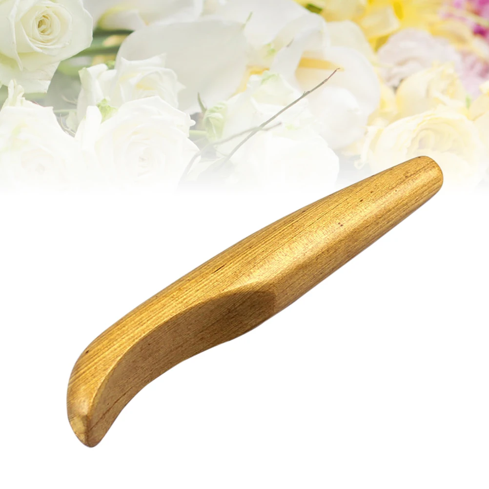 

2 Pcs Neck Face Gua Massager Fragrant Shiatsu Bamboo Massaging Plate