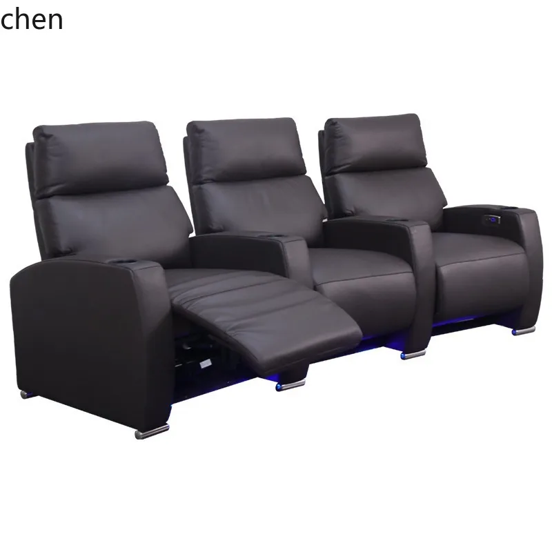 PYH Audio-Visual Room Multi-Functional Electric and Television Hall Private Home Theater Sofa