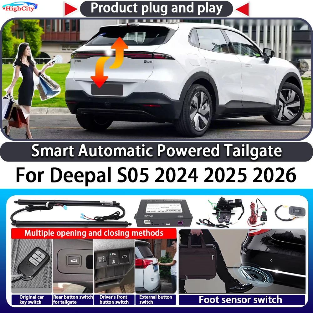 

For Deepal S05 2024 2025 2026 OEM Smart Automatic Powered Tailgate Key Control Trunk Lift Close Kit Electric Power Tailgate
