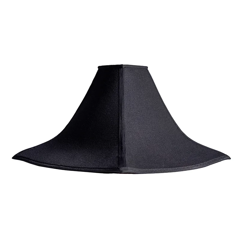 Czarny bawełniany lniany kwadratowy kapelusz dla mężczyzn dynastia Ming nakrycia głowy Hanfu akcesoria Cosplay Vintage czapki wojownika karnawałowe