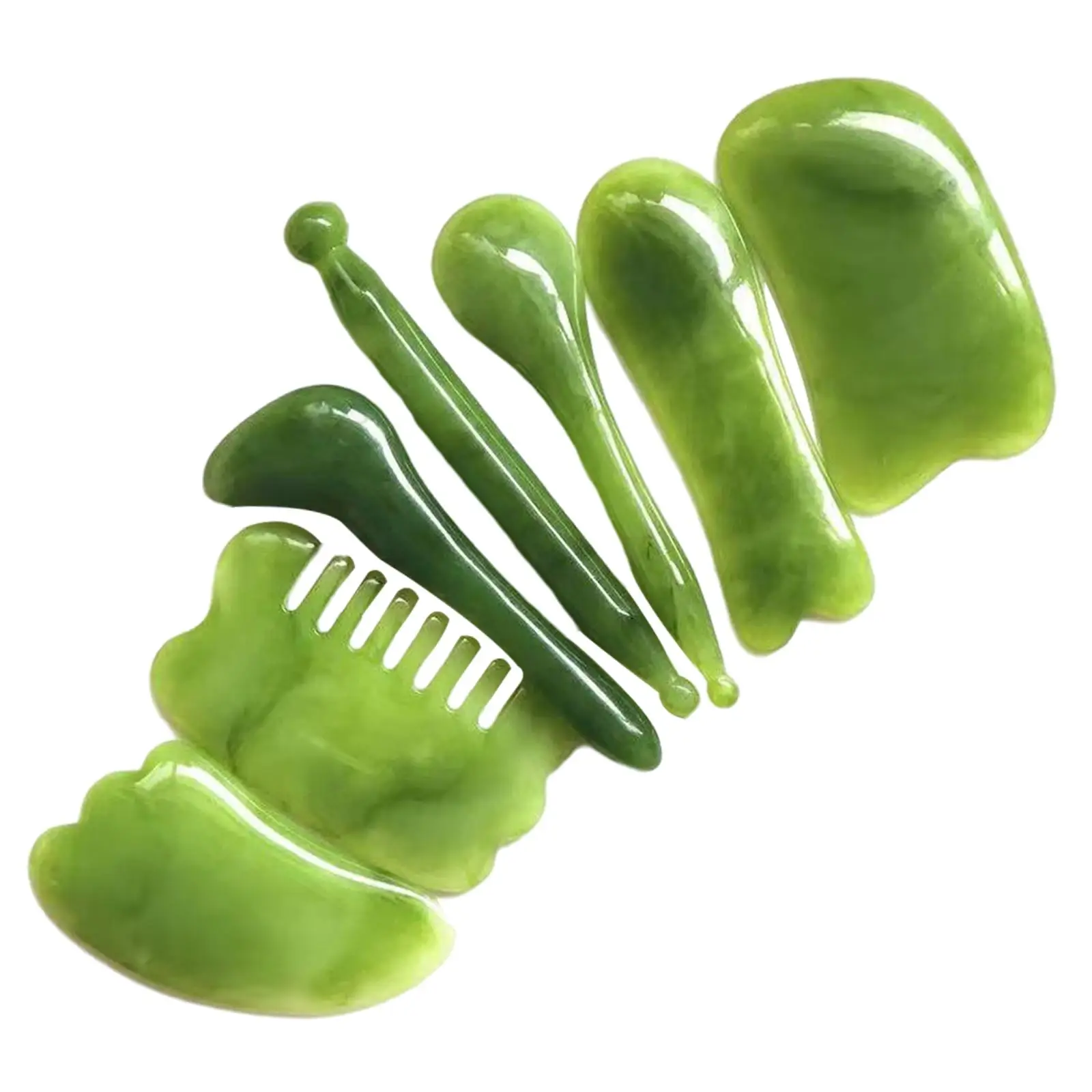 Gua Sha Scraping Tools Resin Pulling Bar Scraper Acupuncture Skin Lifting Stones