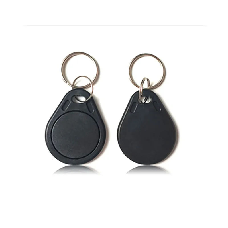 10pcs Black Ntag213 NFC Tags keychain 13.56MHz ISO14443A RFID Keyfobs Ntag 213 Chip for all NFC enabled phones