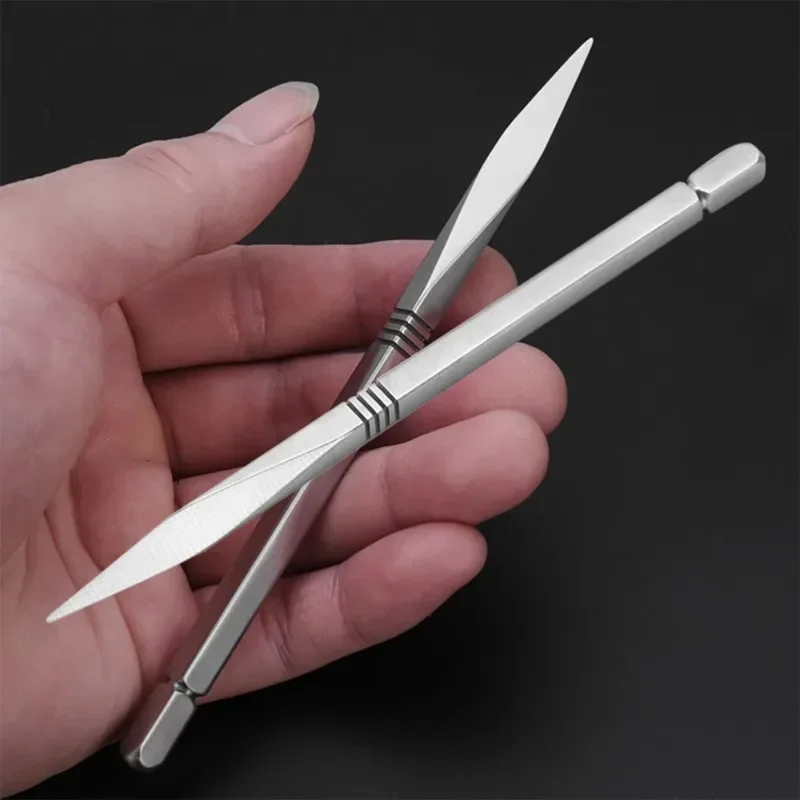 2Pcs Stainless Steel Tea Needle Delicate Tea Cutter Puer Tea Cutter Tea Ceremony Accessories Crafts for Home Tearoom Store