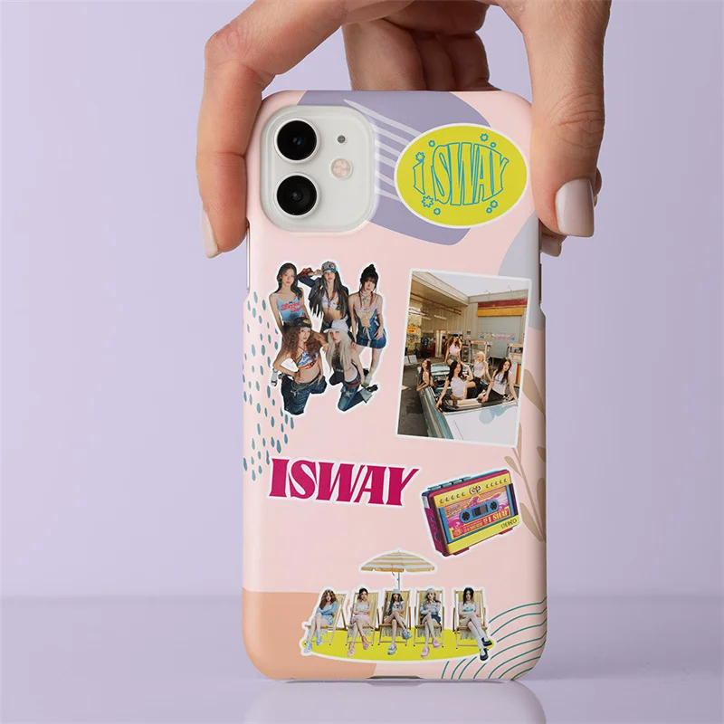 97pcs/set KPOP (G)I-DLE New Album I SWAY Photo Stickers Yuqi Minnie Fan Collection Gift DIY Computer Decoration Stickers GIDLE