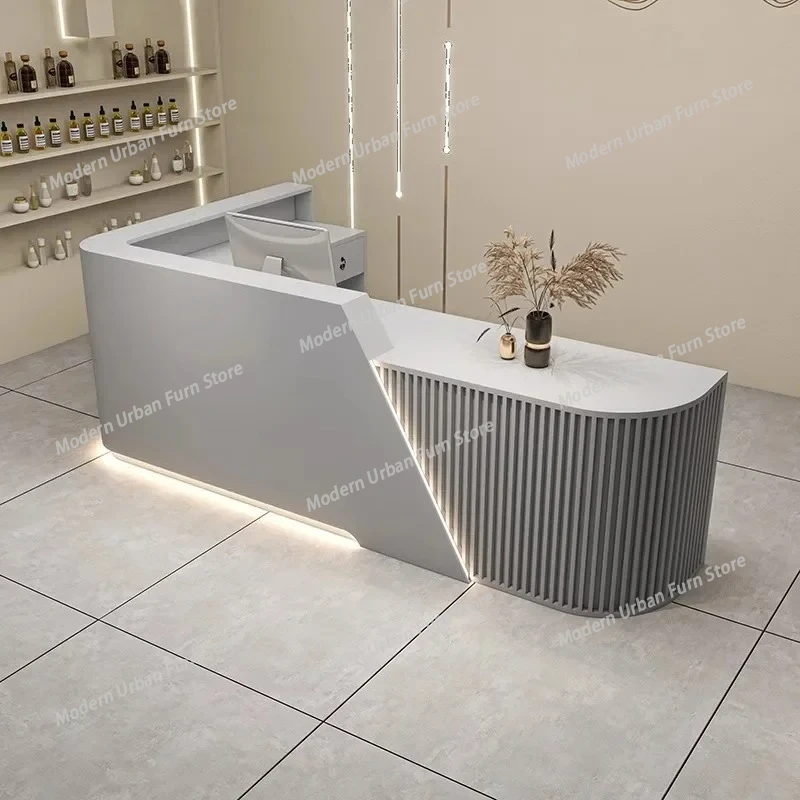 

Элитная мебель для эстетического ресепшена, стойка для салона красоты, кассовый прилавок, домашняя стойка, стойка для клиентского центра, маленькая стойка для магазина