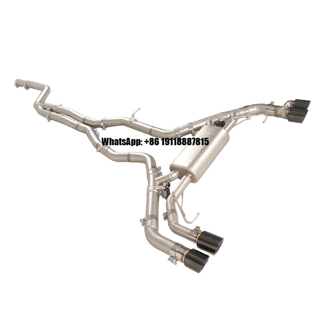 

Valvetronic Exhaust Pipe Muffler Catback Exhaust for BMW X3 X4 G01 G02 M40i B58 3.0T Remote Control