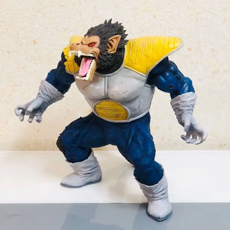 2024  Spot Goods  Dragon Ball Z Greta Ape Vegeta Golden Gorilla  Action Figure Collectible Model Toys 30cm Hot Sale Holiday Gift