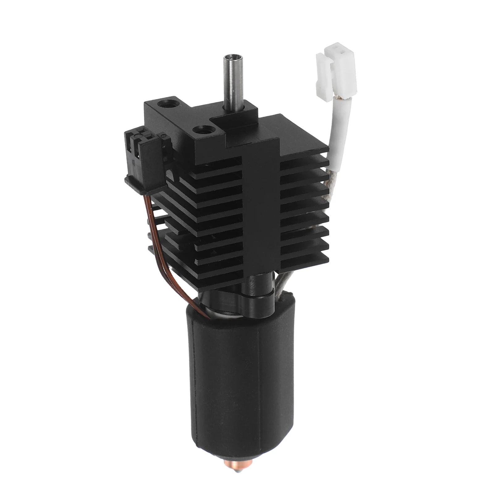 

3d Printer High Temperature Resistant Printing Nozzle Hotend Kit Hardened Steel Upgrade Black Ceramic Heating Block