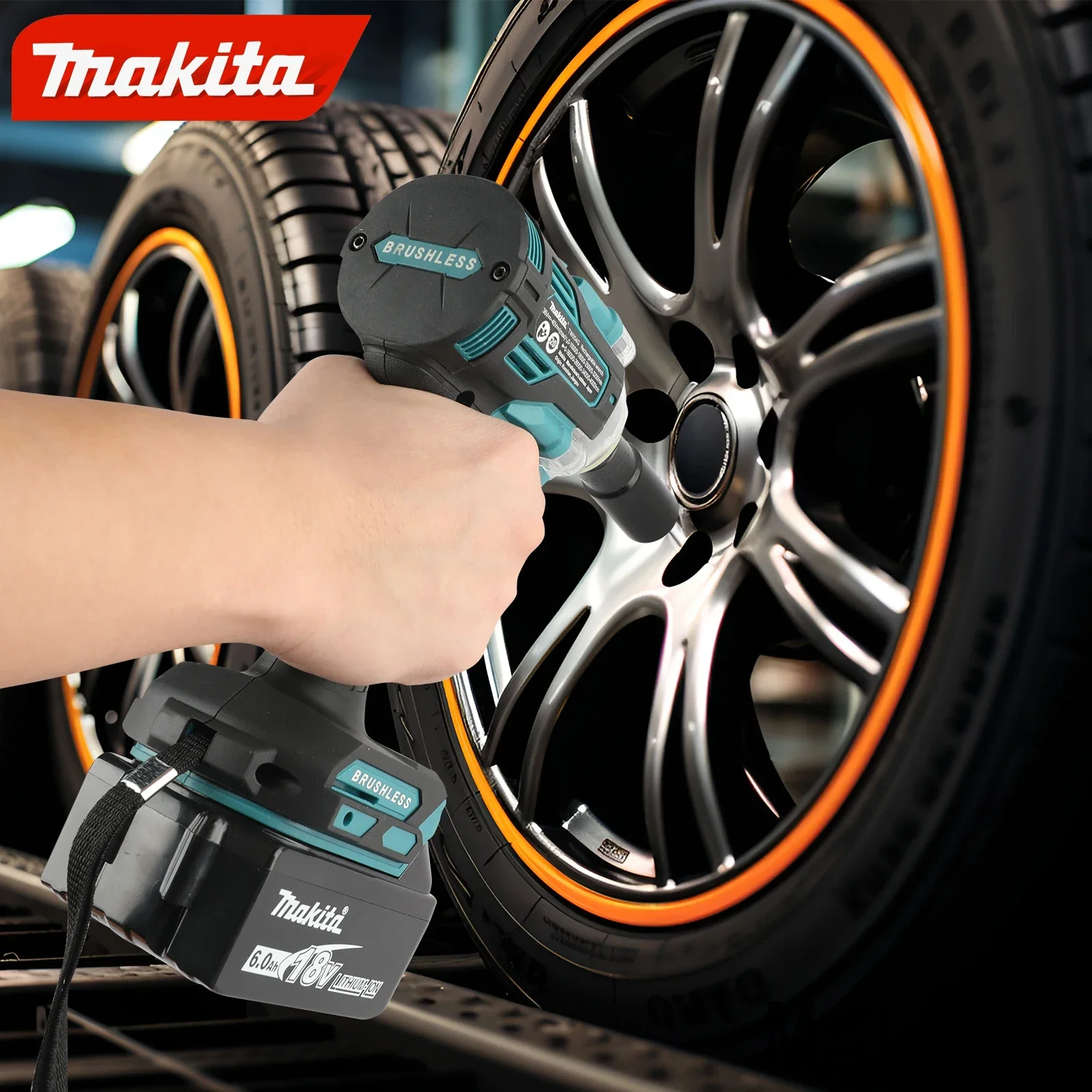 Makita TW004G 18v Battery Screwdriver Machine Brushless Electric Screwdriver Rechargable Drill Driver Without  battery