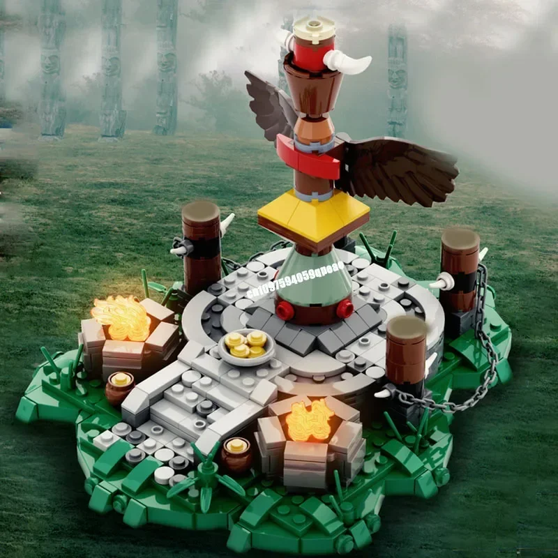 Nieuwe 3677 Stuks Beroemde Wow Game Serie Moc Orc Home Street View Model Aangepaste Puzzel Diy Creatieve Ideeën Kid Speelgoed verjaardagscadeautjes