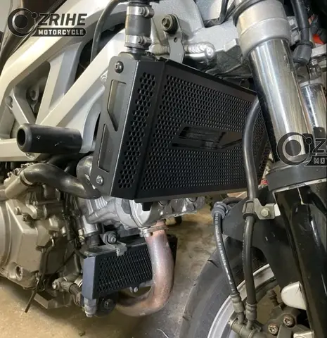 FOR Suzuki SV1000 N S 2003 2004 2005 2006 2007 Motorcycle High Quality Radiator Grille Oil Cooler guard Cover Protection Part