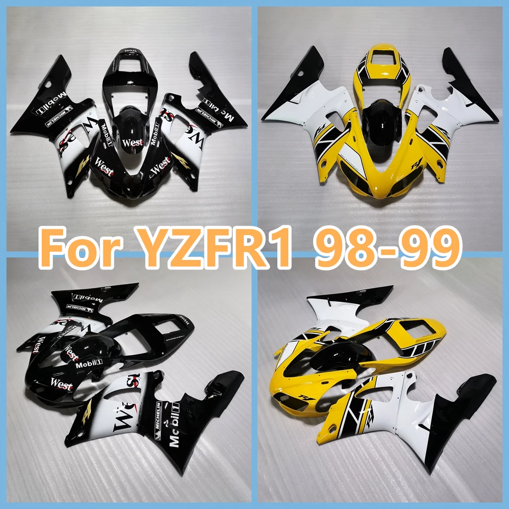 

Комплект обтекателей для мотоцикла YAMAHA 1998 1999 YZFR1 1000CC YZF1000 Кузов YZF-R1 98 99, комплект обтекателей для ремонта кузова послепродажного обслуживания