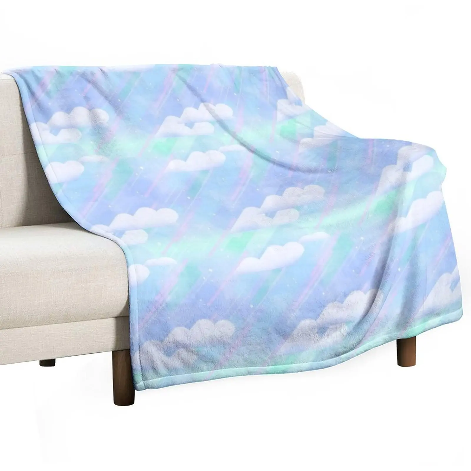 Sea Breeze Throw Blanket sofa bed Plush Fashion Sofas Summer Blankets