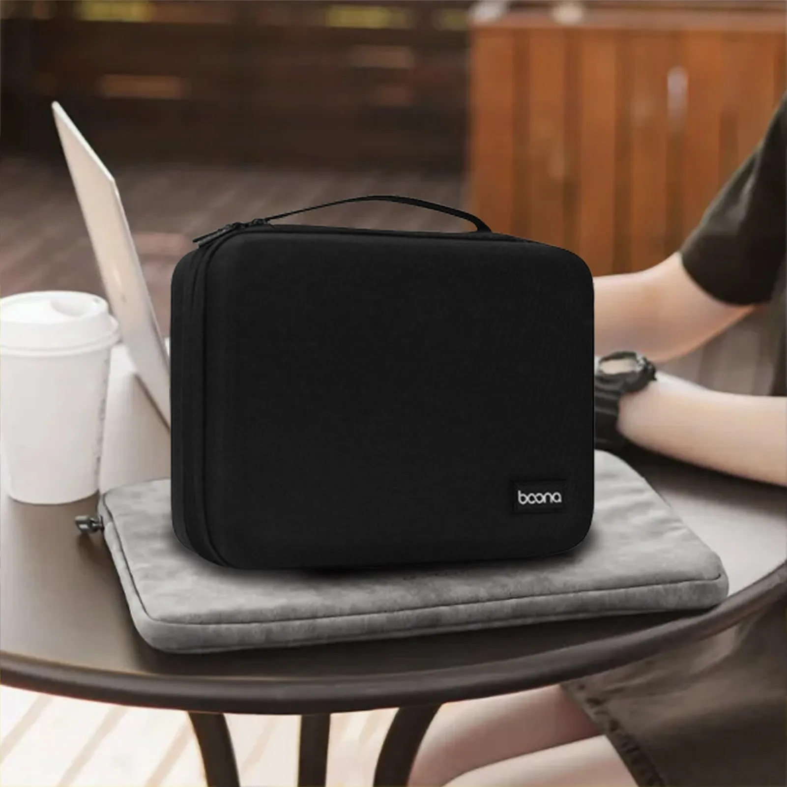 أكياس التخزين الرقمية منظم الكابلات الإلكترونية الحبل USB أسلاك المحمولة شاحن قوة البنك الملحقات