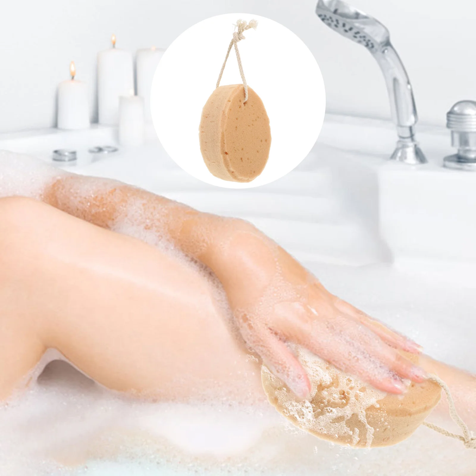 

5 pcs Honeycomb Bath Sponge for Adults Kids Touch Loofah Artificial Shower Absorbent Durable Baby Safe Travel Supplies