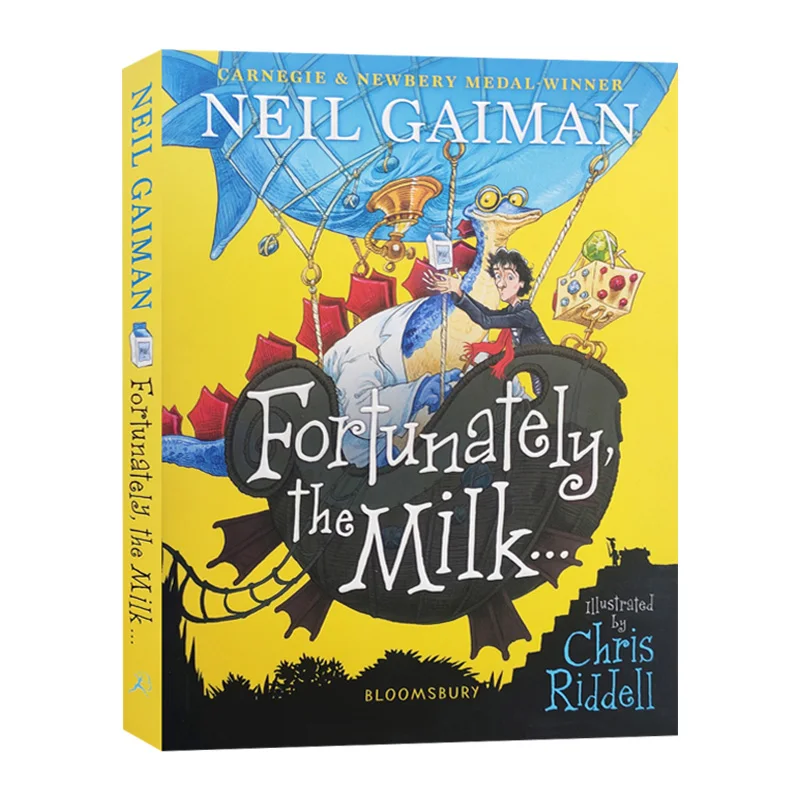 

Fortunately the Milk Neil Gaiman, Children's books aged 8 9 10 11 English Bildungsroman novels books, 9781526614810