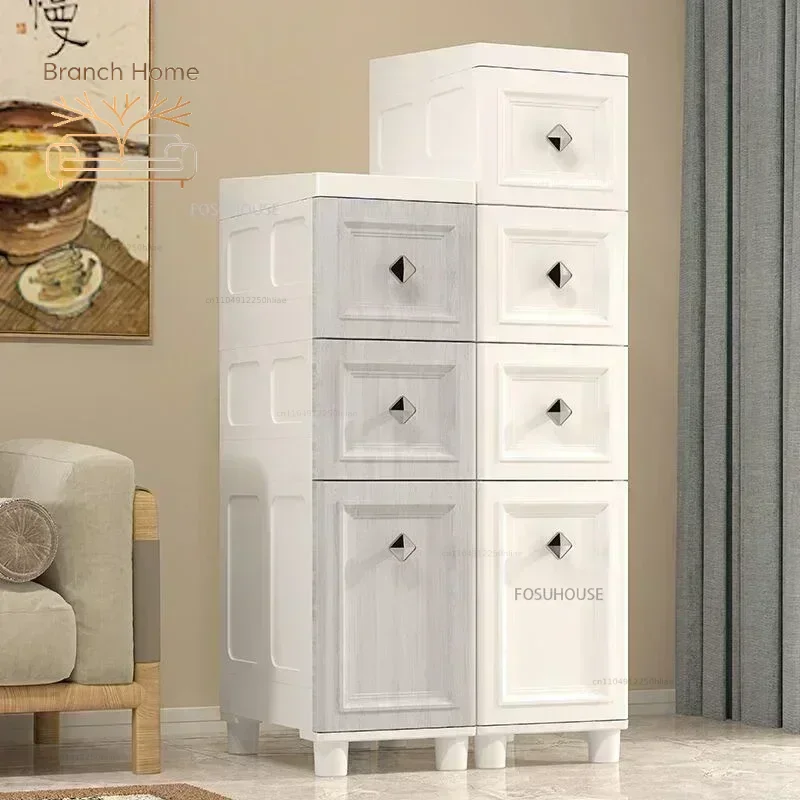 Bathroom Sink Toilet Side Cabinet Home Multifunctional Organizer Box Floor Storage Rack Multi-layer Bathroom Gap Storage Cabinet