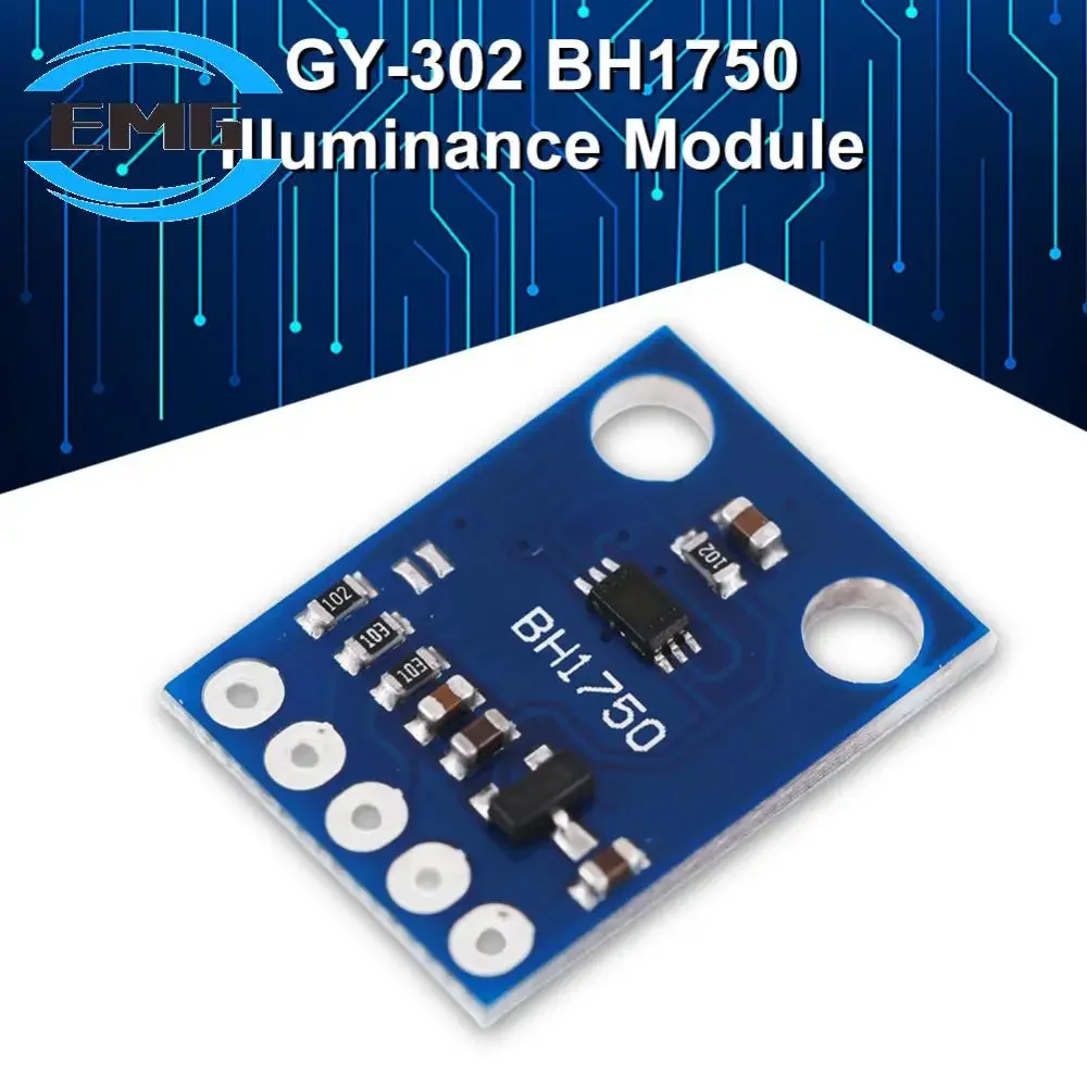 GY-302 BH1750 BH1750FVI Digital Optical Intensity Illumination Board Light Intensity Sensor 3V-5V I2C Interface for Arduino