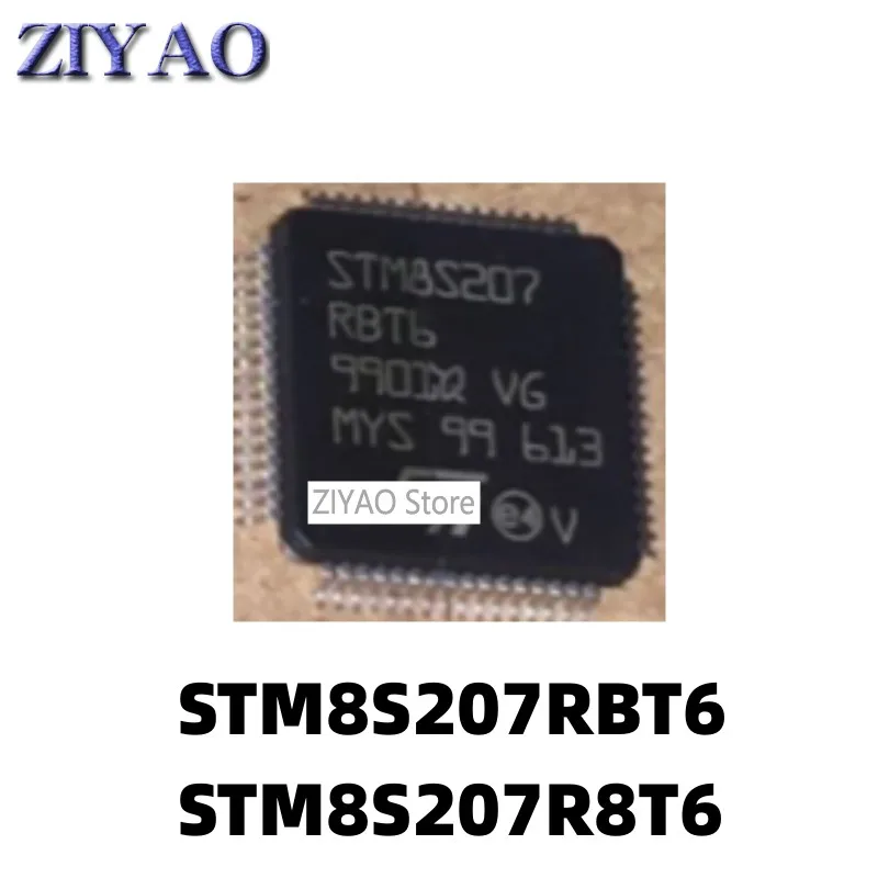 

5PCS STM8S207 STM8S207RBT6 STM8S207R8T6 microcontroller chip QFP-64