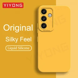 A54 Case YIYONG Silky Liquid Silicone Soft Cover For Samsung Galaxy A55 A53 A52 s A52s 5G A 54 53 52 Shockproof Phone Cases