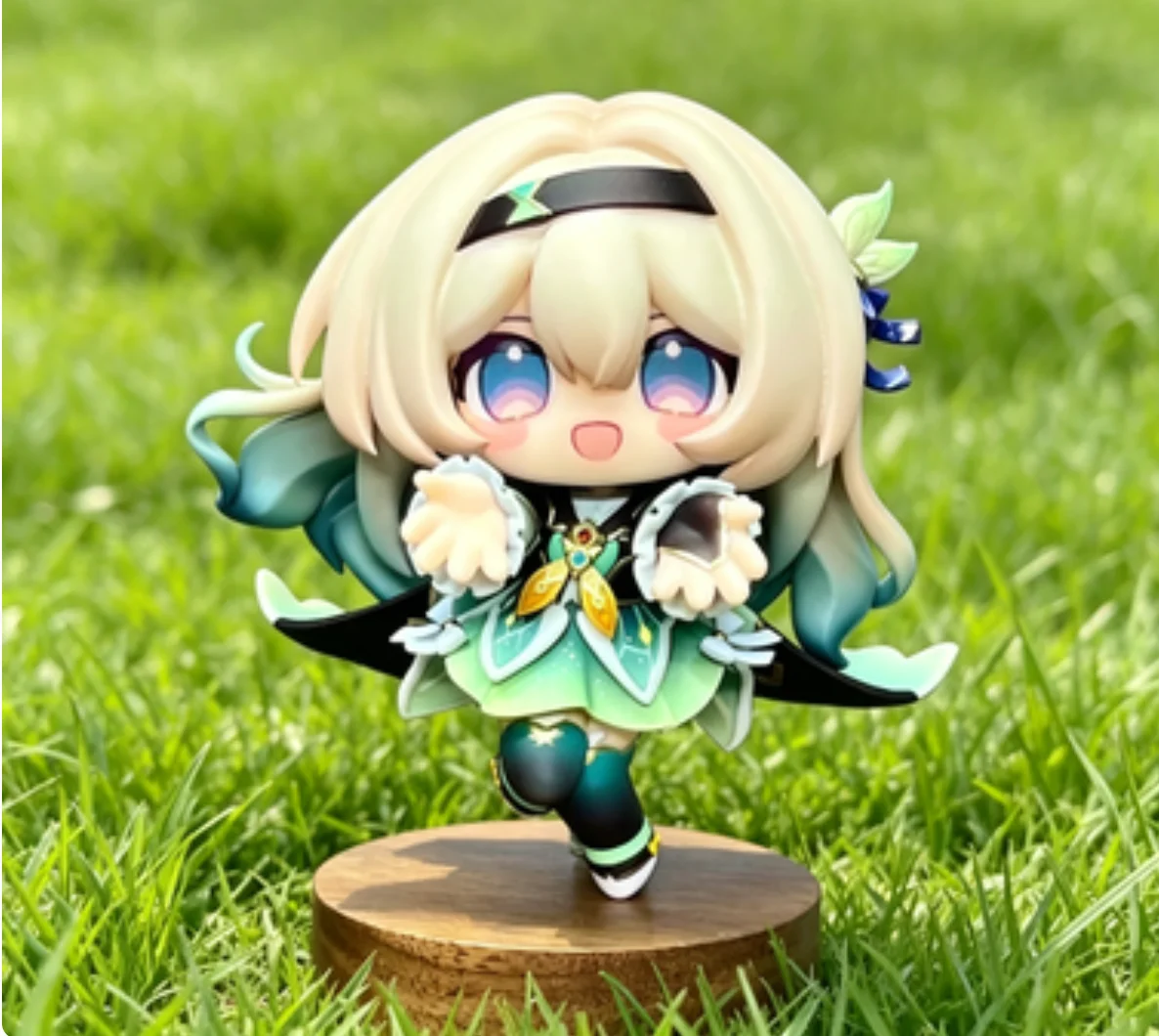 

Honkai Star Rail Firefly Q Version Chibi Figure Anime Game Peripheral Beautiful Girl Model Collectible Desktop Display Ornament