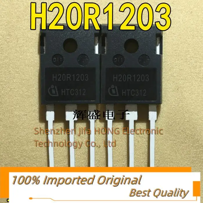 10PCS/Lot   H20R1203 IGBT 1200V 40A TO-247 Imported Original Best Quality