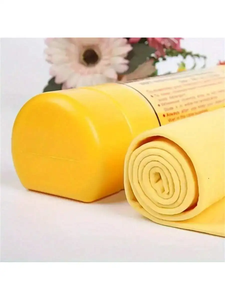 Drying Towel, 1pc Super Absorbent Suede Cloth Car Drying Towel: Quick Drying, Scratch-Free, Reusable, For Vehicle Cleaning