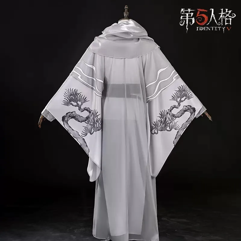 Aesop Carl /Embalmer Cosplay Costume Game Identity V Anime Men Handsome Role Play Clothing Halloween Outfit Plus Size XS-2XL New