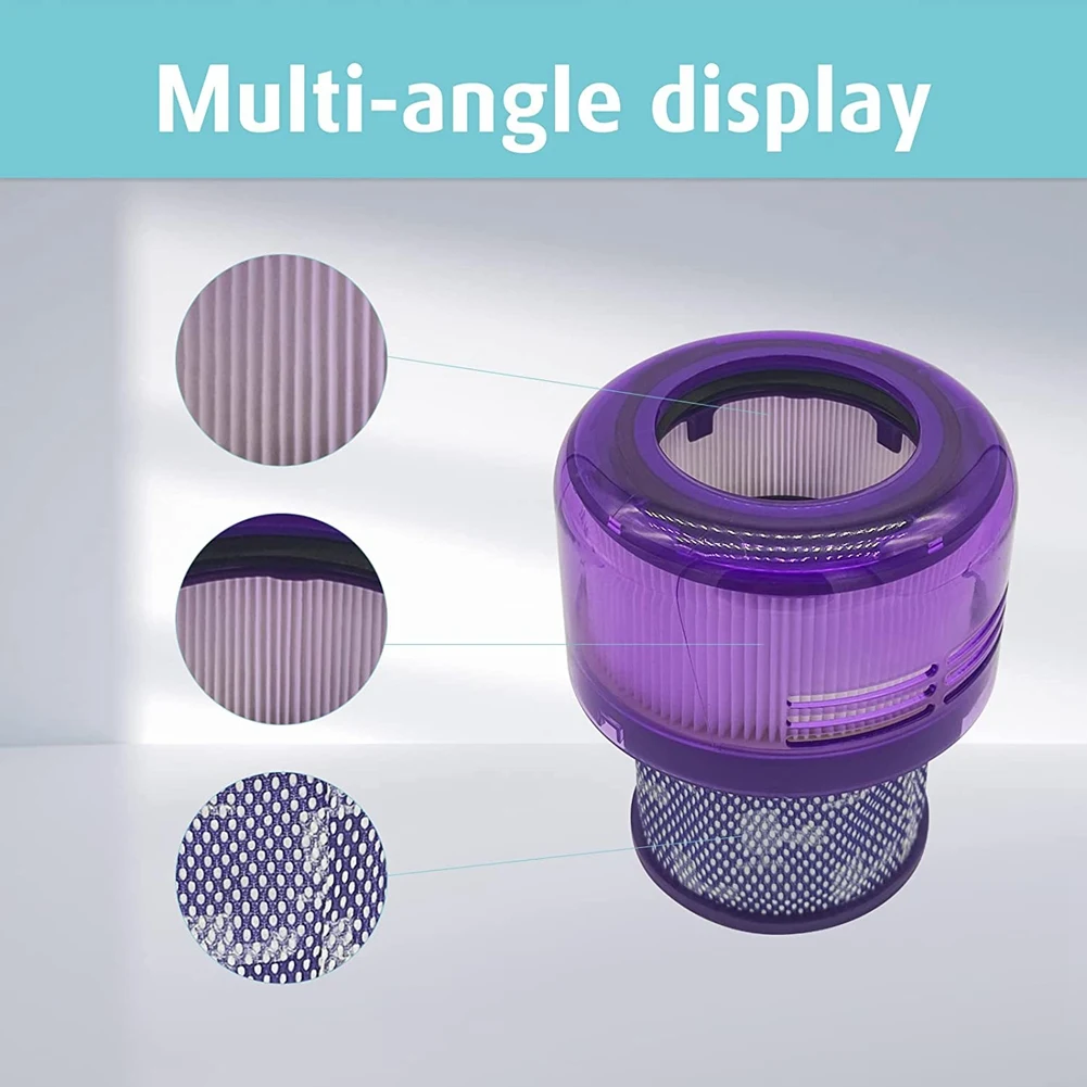 قطعة واحدة من فلاتر HEPA الشهيرة لـ Dyson V11 Outsize، V11 Outsize Origin، Outsize، مكنسة كهربائية مطلقة كبيرة الحجم، أجزاء 970422 -01