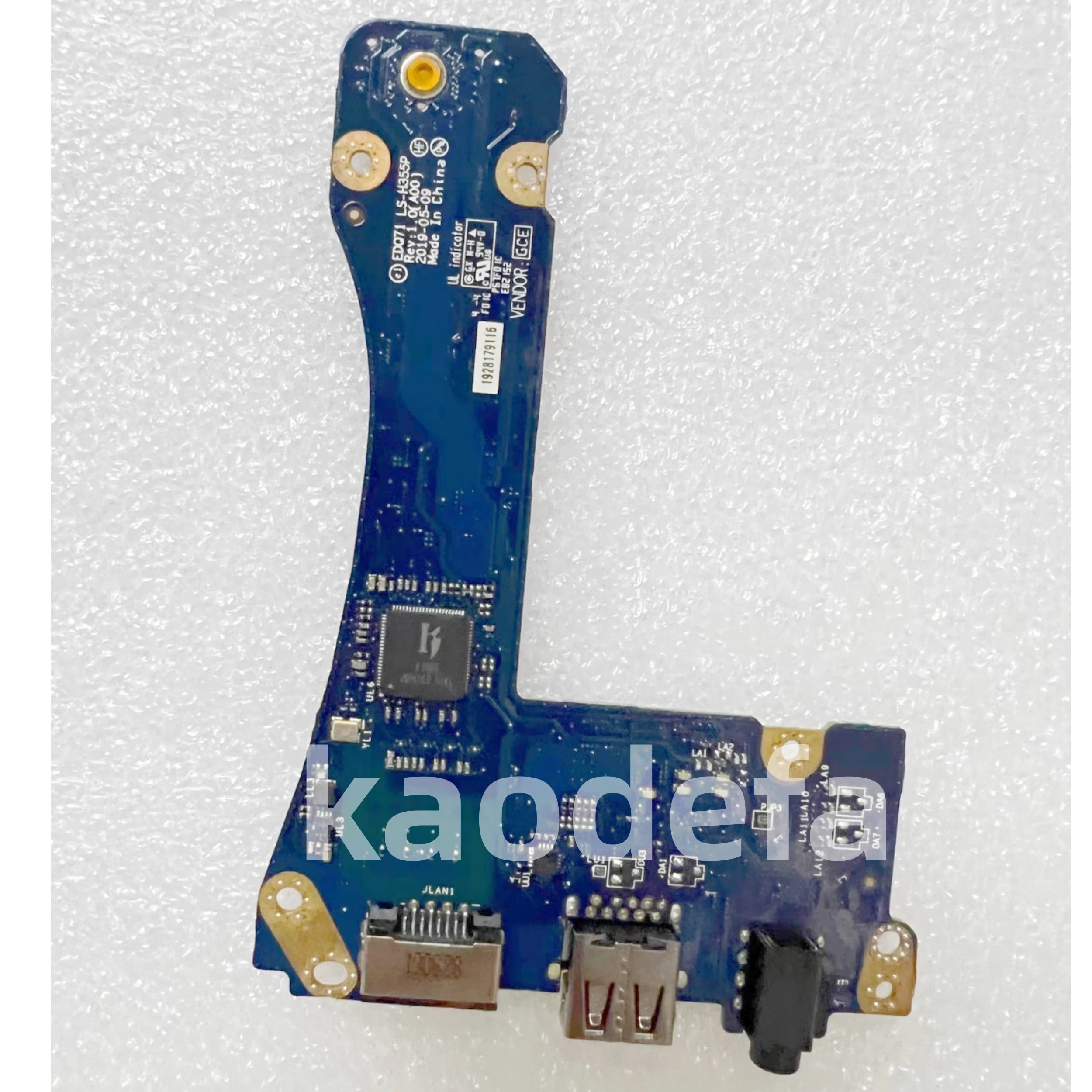 EDQ71 LS-H355P para DELL Alienware M17 R2 placa de interfaz de Audio para ordenador portátil tablero pequeño 100% prueba OK