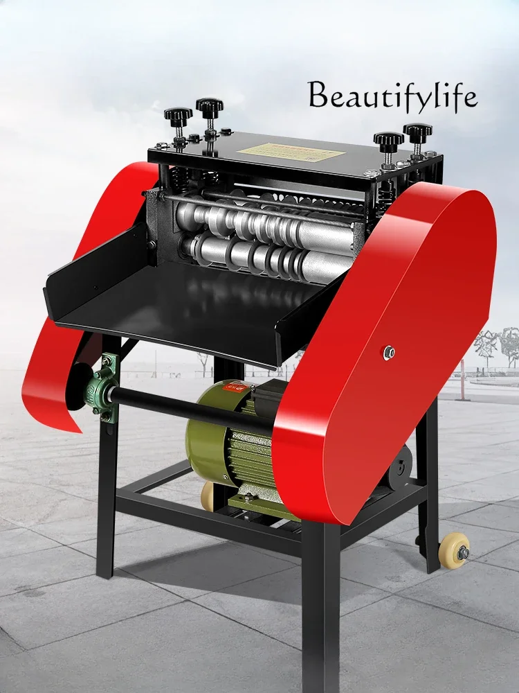 Electric wire peeling automatic waste wire peeling machine Small multi-functional double knife peeling machine