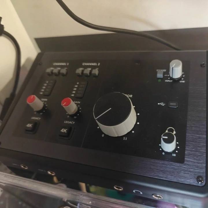 Recording Studio External Sound Card, Professional Computer Audio Interface for Dubbing Live Broadcast