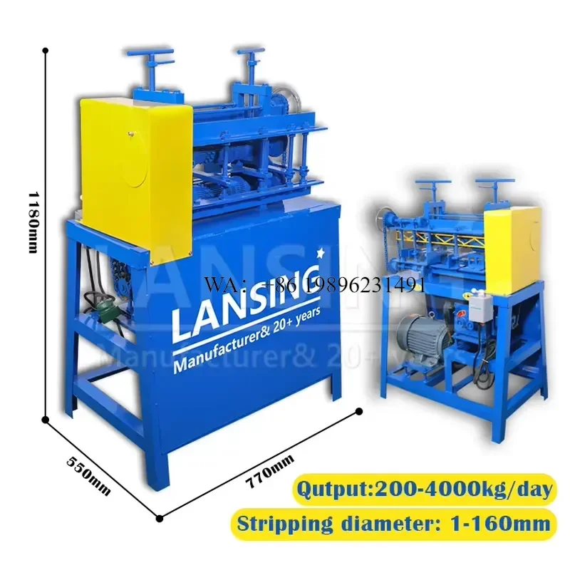 Wmwmnu Heavy Duty Wire Stripping for Scrap Metal Dealers Maximize Copper Recovery