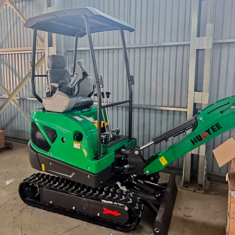 Factory Customize 1.8 Ton Mini Excavators Small Digger Crawler Excavators Low Price Multifunctional