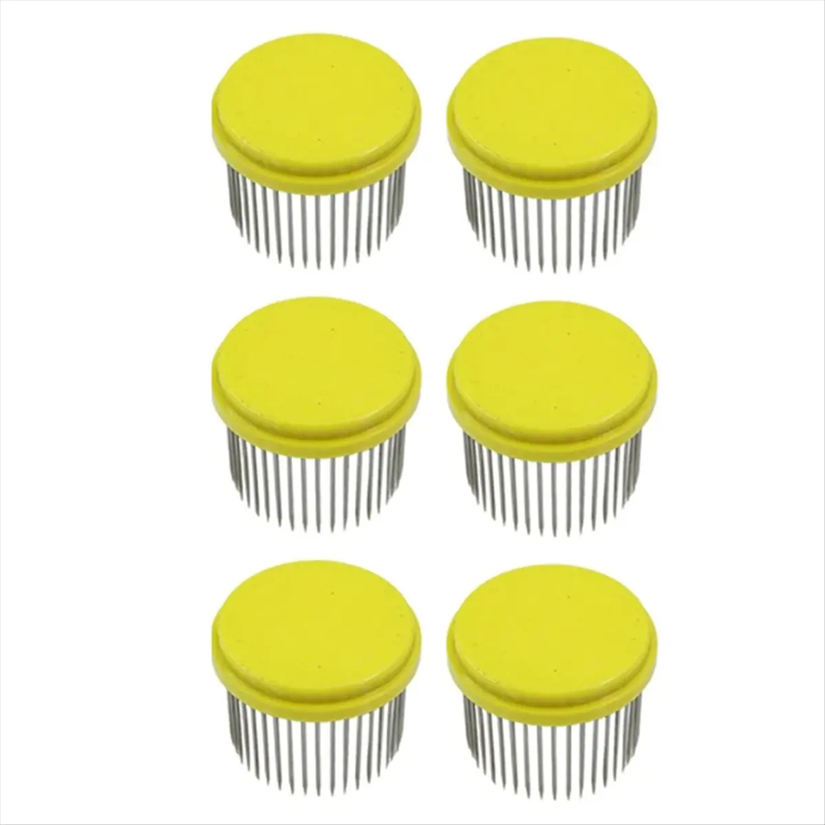 A75K 6Pcs Beekeeping Tool Stainless Steel Needle Queen Bee Cage Isolation Box Beehive Rearing Cover Catcher Beekeepers Tool