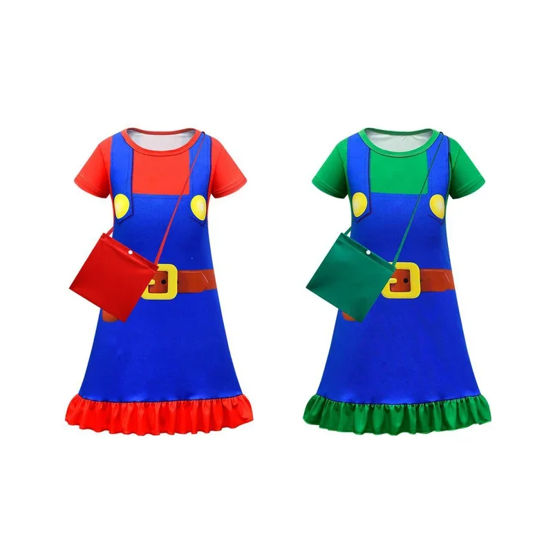 Новинка 2023, карнавальные костюмы для косплея для девочек, Яркие Рождественские костюмы супербрата, костюмы на Хэллоуин