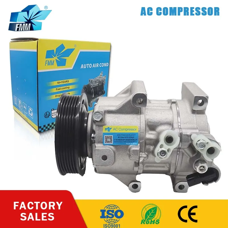 

FMM 6SES14C A/C AC Compressor for Kia Optima Hyundai Sonata 97701-D4400 CG447250-0541 97701C2000 97701D4400