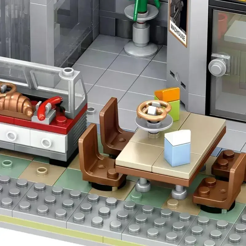 7537 قطعة مستشفى مجنون 613002 سلسلة اللبنات العمارة متوافق 613001 تجميعها لعبة مجسمة طفل هدية الكريسماس