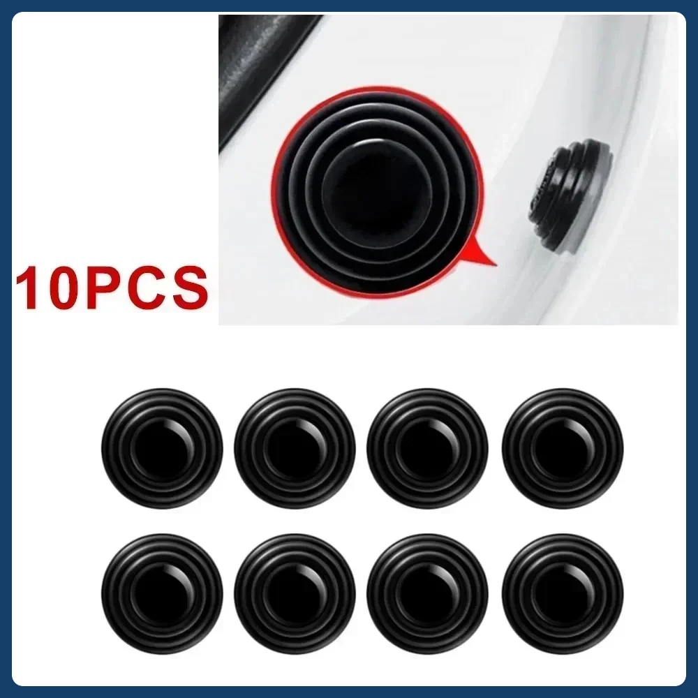 4/1020/PCS Car Door Anti-shock Silicone Pad Universal Anti-Noise Buffer Gasket Anti-collision Door Sticker Soundproof Crash Pad