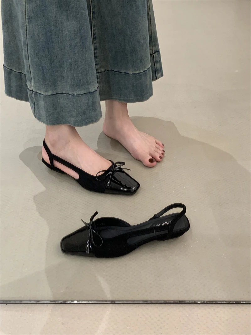 

2025 spring cute sweet Bowknot Mary Janes for Women vintage Silk Low Heels pumps Ladies Banquet Wedding Single Shoes Mujer